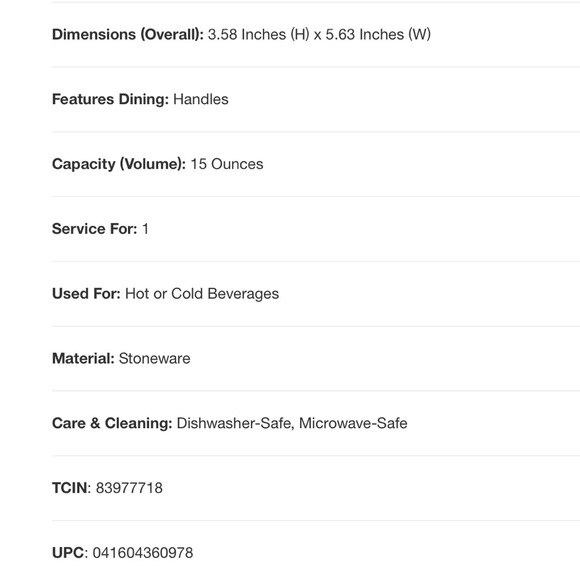 Target Threshold “Embrace the Mess” Mug - Picture 11 of 11